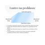 Lustro łazienkowe na poddasze - NA WYMIAR - DAJNA
